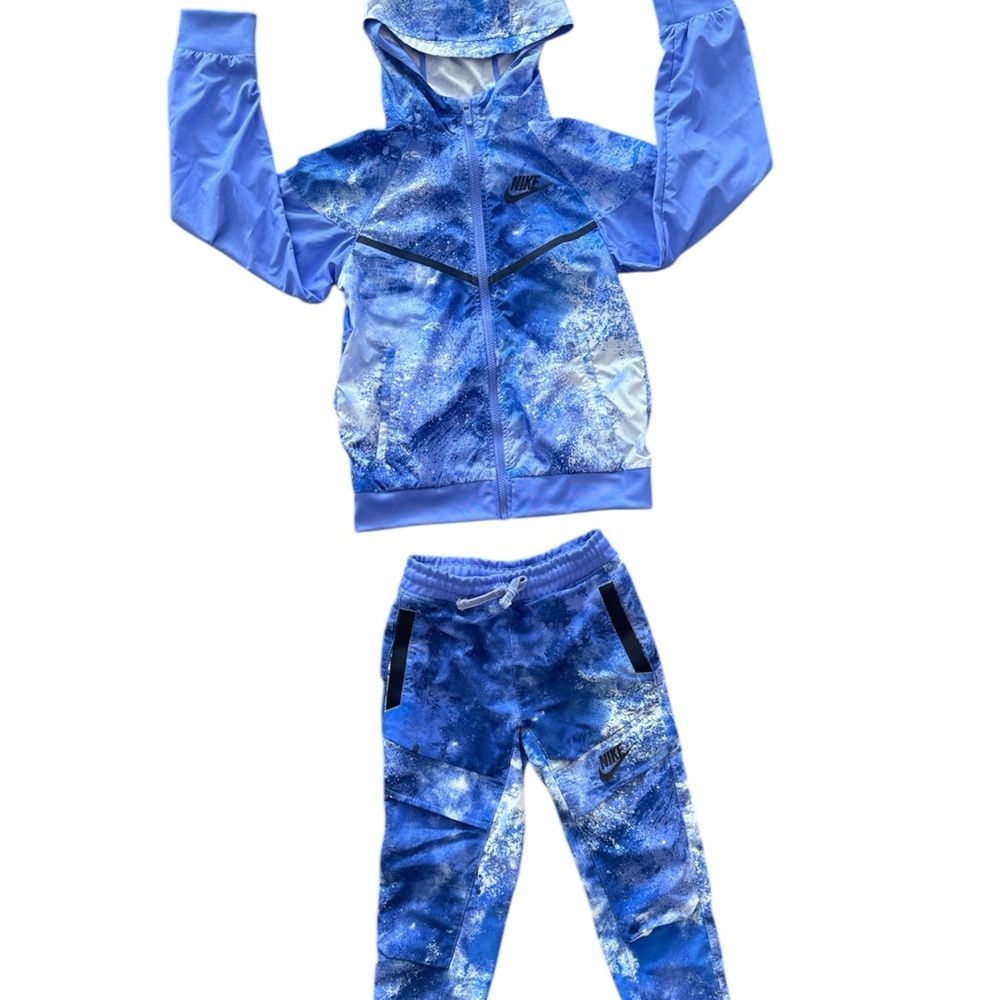 Nike Blue Tracksuit Set (D19)